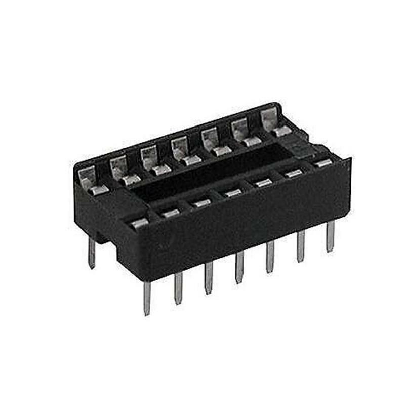 20X 14 Pin DIP IC Sockets Adaptor Solder Type Socket 2.54mm Fa.l8