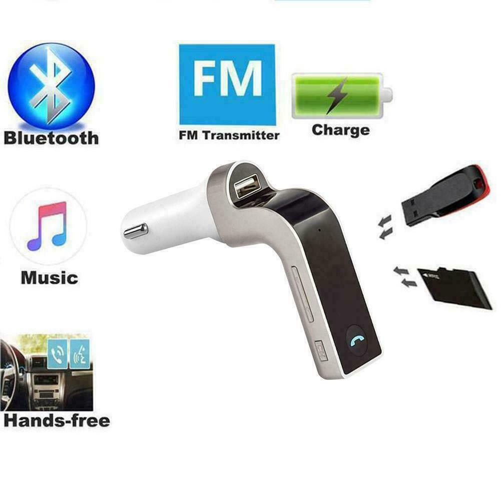 G7 Bluetooth Wireless Car FM Transmitter Radio Adapter MP3 Chargers HOT Kit O9D5