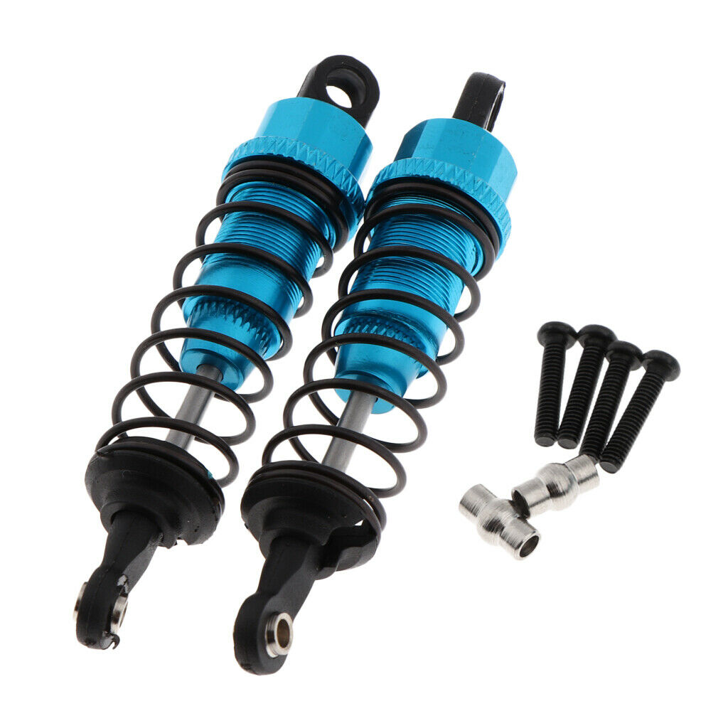 1 pair of aluminum alloy front shock absorbers for 1/12 RC car, WLtoys