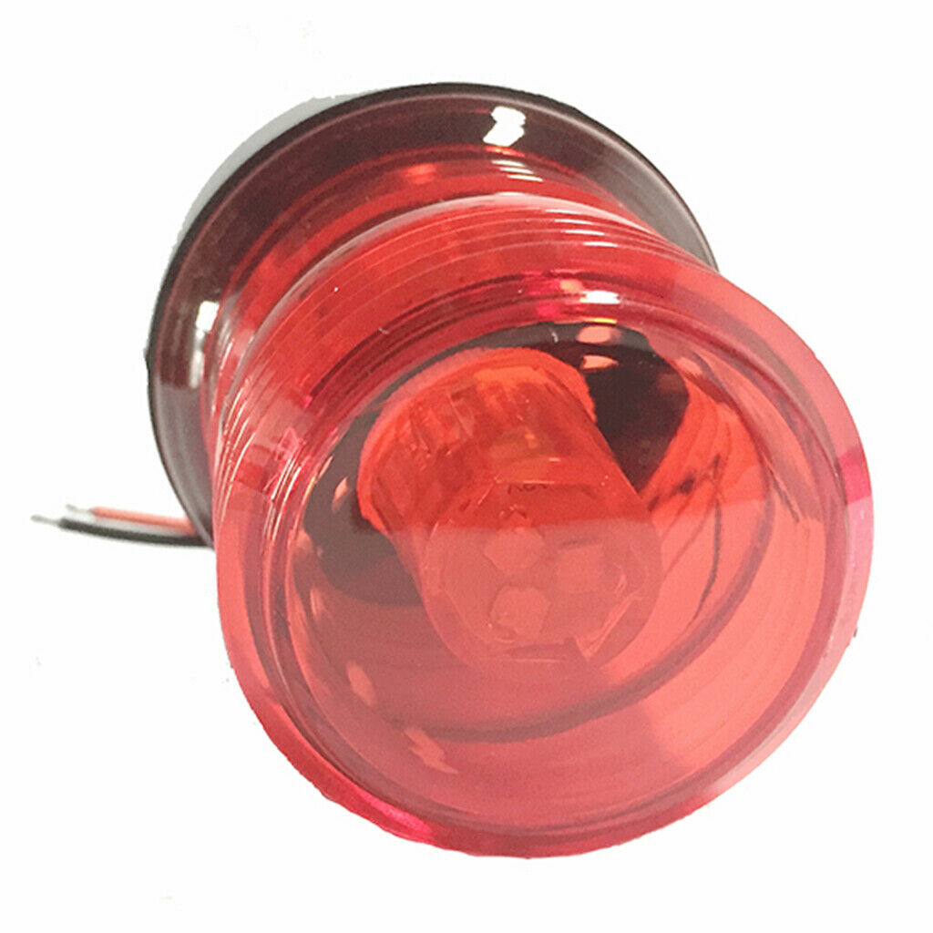 Boat All Around Red Navigation Light 12 VDC 360 Degree for Marine Yacht 2.5W