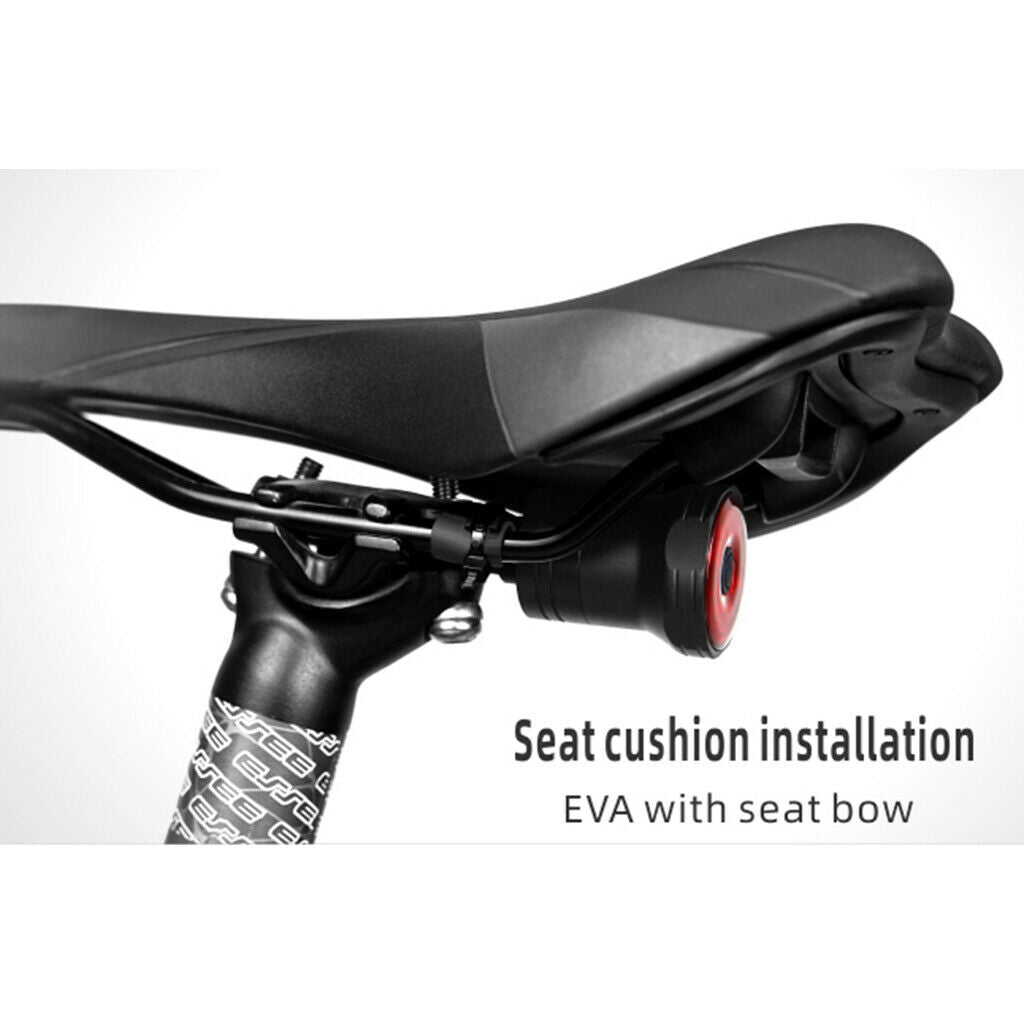 Mountain Bike Tail Light IPX6 Waterproof USB Super Bright Easy to Install