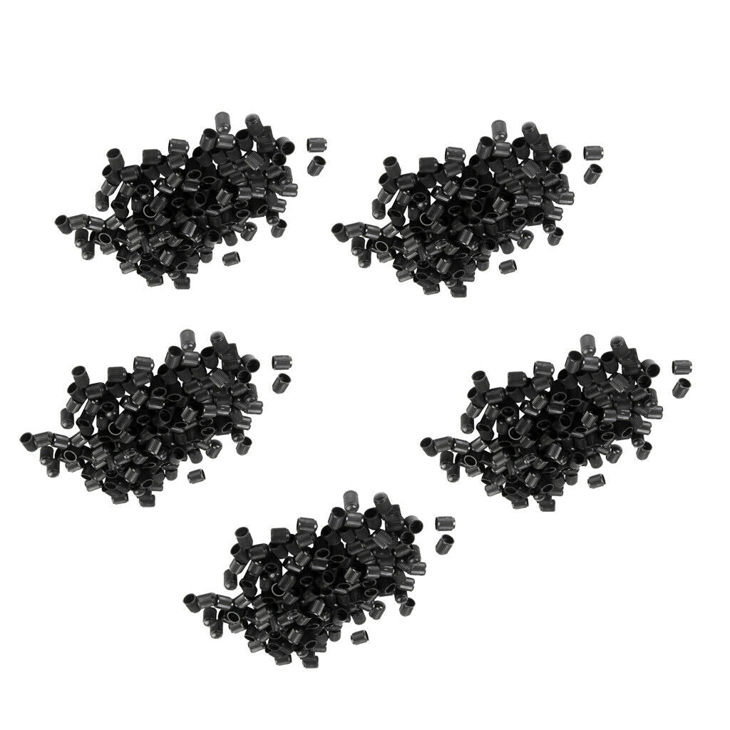 500Pcs Bike Car Truck Tyre Bike Schrader Wheel Rim Air Valve Caps