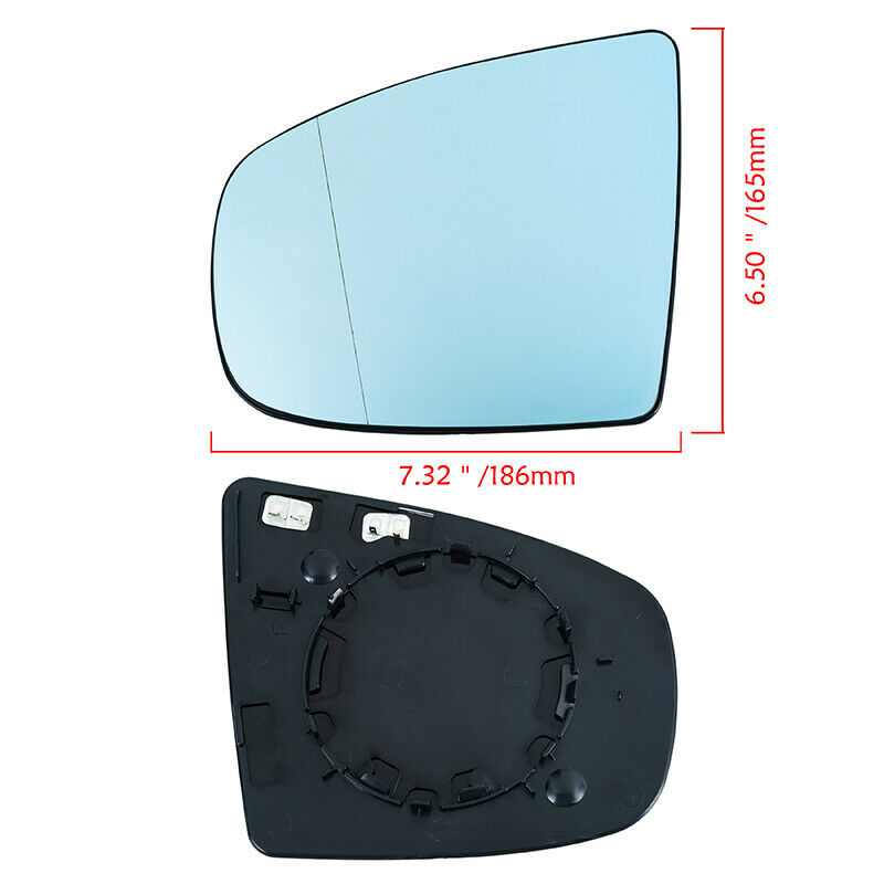 For BMW E70 E71 E72 2007-2014 Left Driver Side Auto Dimming Heated Mirror Glass