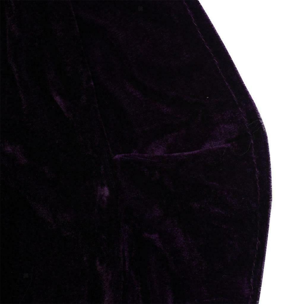 Pleuche Piano Stool Chair Bench Cover for Piano Dual Seat Purple