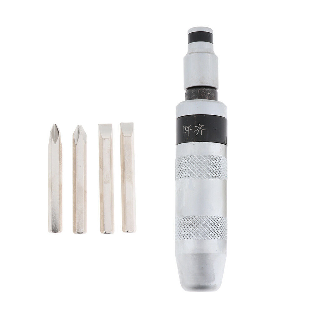Ratcheting Impact Screwdriver Set with Storage Case