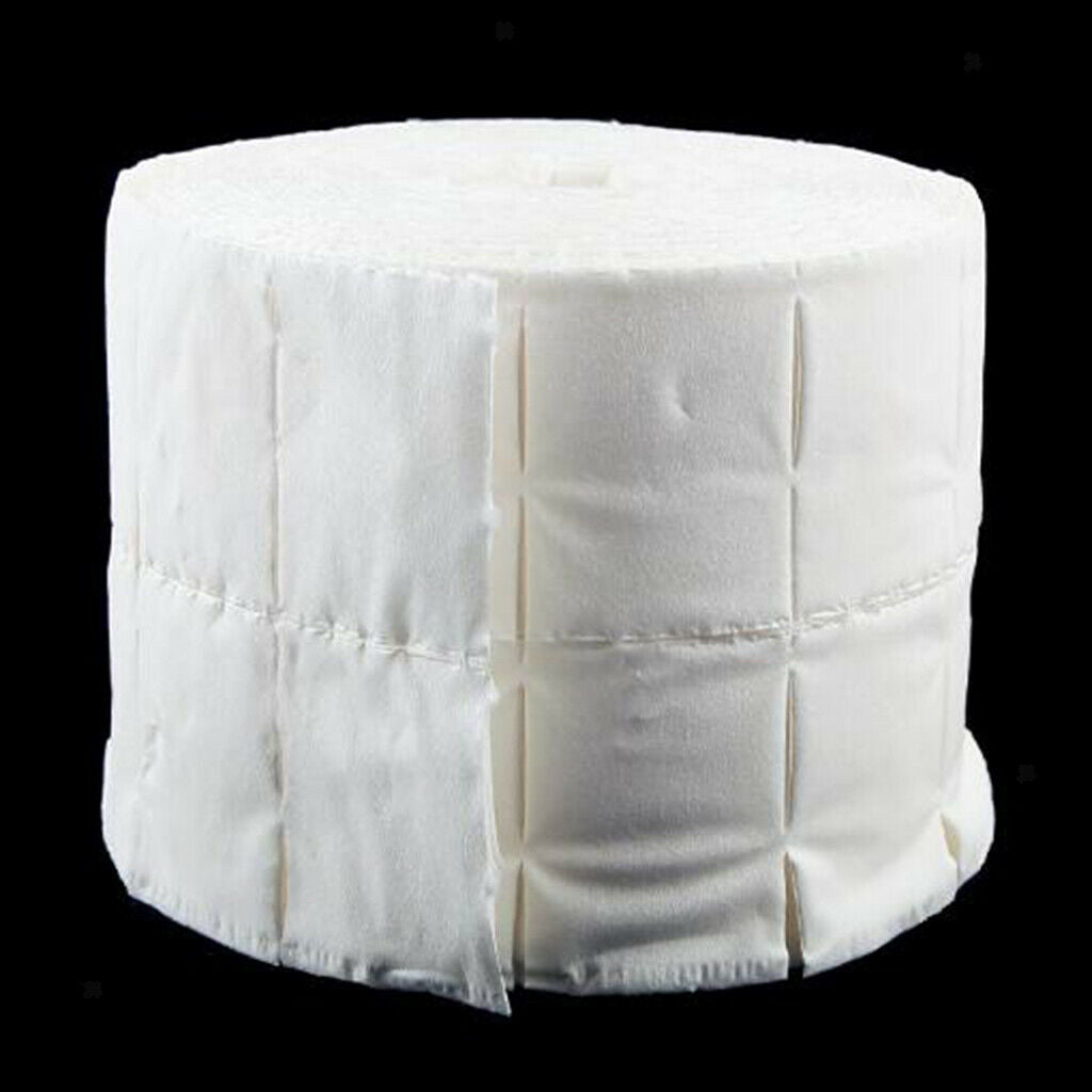 500Pcs/Roll Nail Polish Remover Wraps Pads Nail Art Cleaner Removing Wipers