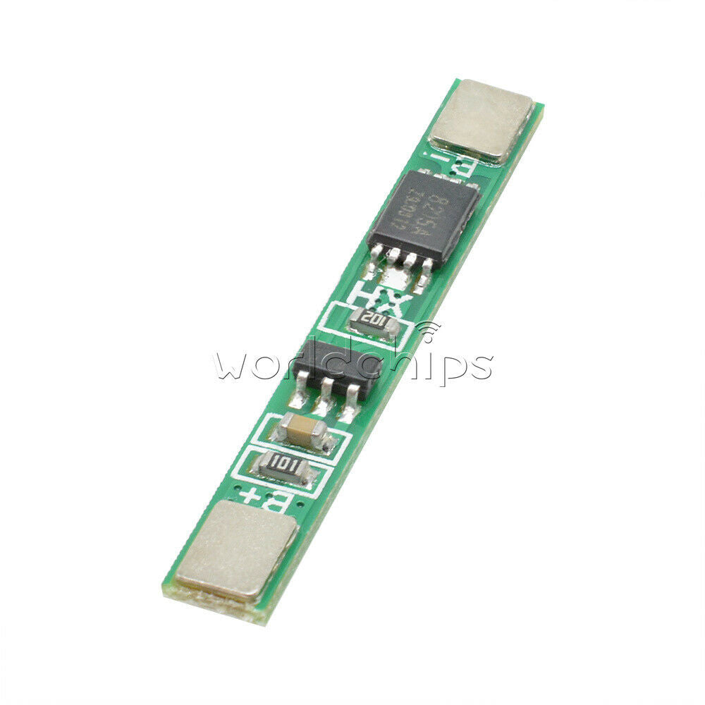 3.7V 1S Lithium Battery Protect Board BMS PCM PCB 2.5A Charge Discharge Module