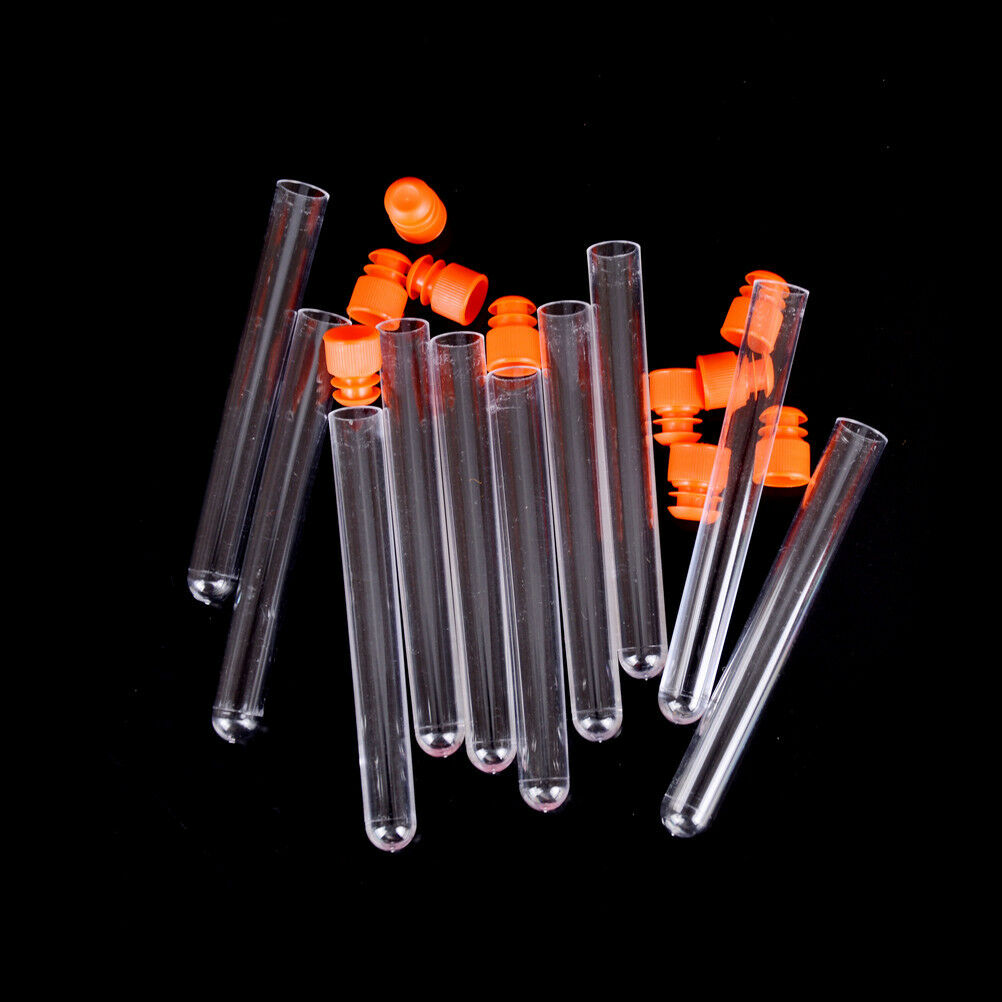 10PCS Plastic Storage Bottle Felting Needle Container Transparent Holder H Rf