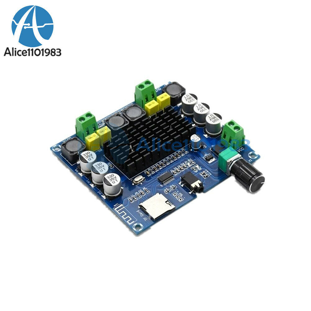 50W*2 TPA3116 Digital Bluetooth 4.1 TF Card AUX XH-A104 Power Amplifier Board