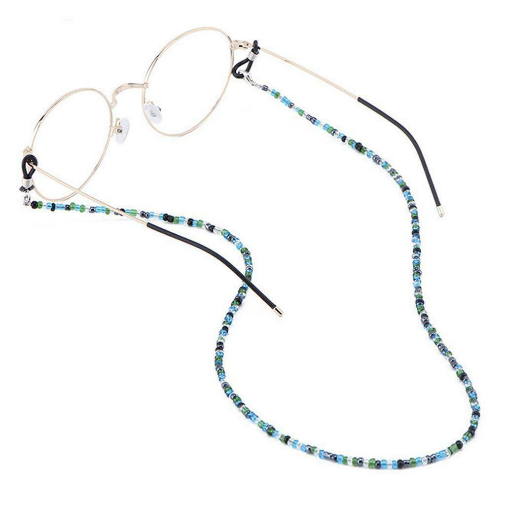 3pcs 69cm Beaded Eyeglass Holder Retainer Glasses Cords Straps Necklace