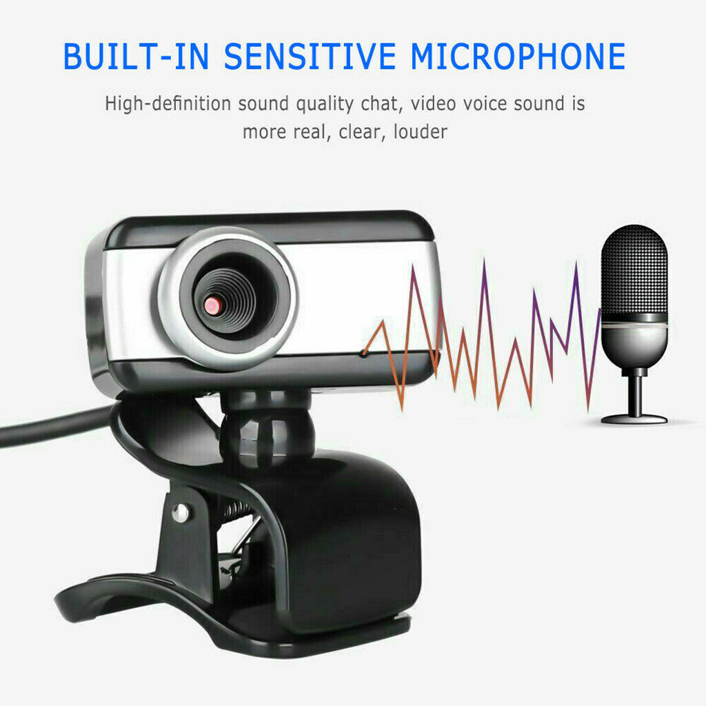 3Pcs New Computer Web Camera Digital USB Webcam Camera For Laptop Desktop