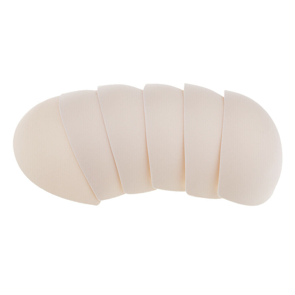 3 Pairs Nude Removable Bra Pads Cups Bra Inserts for Sports Bikini Swimwear
