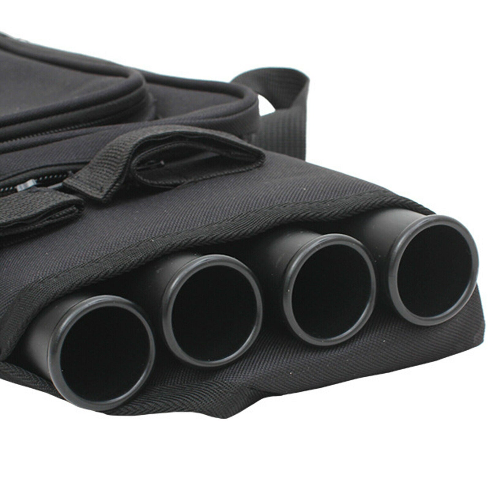 Archery Arrow Quiver Strap 4 Tube Back Bag Holder for Hunting Training Sport