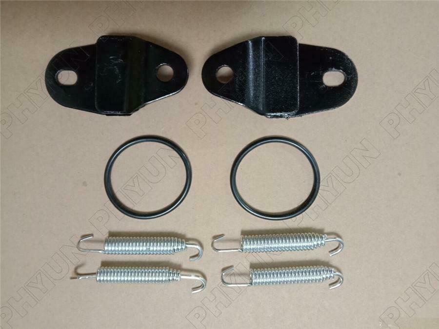 For 1987-06 Yamaha Banshee 350 YFZ350 Exhaust Muffler Stays Springs O-Rings kit