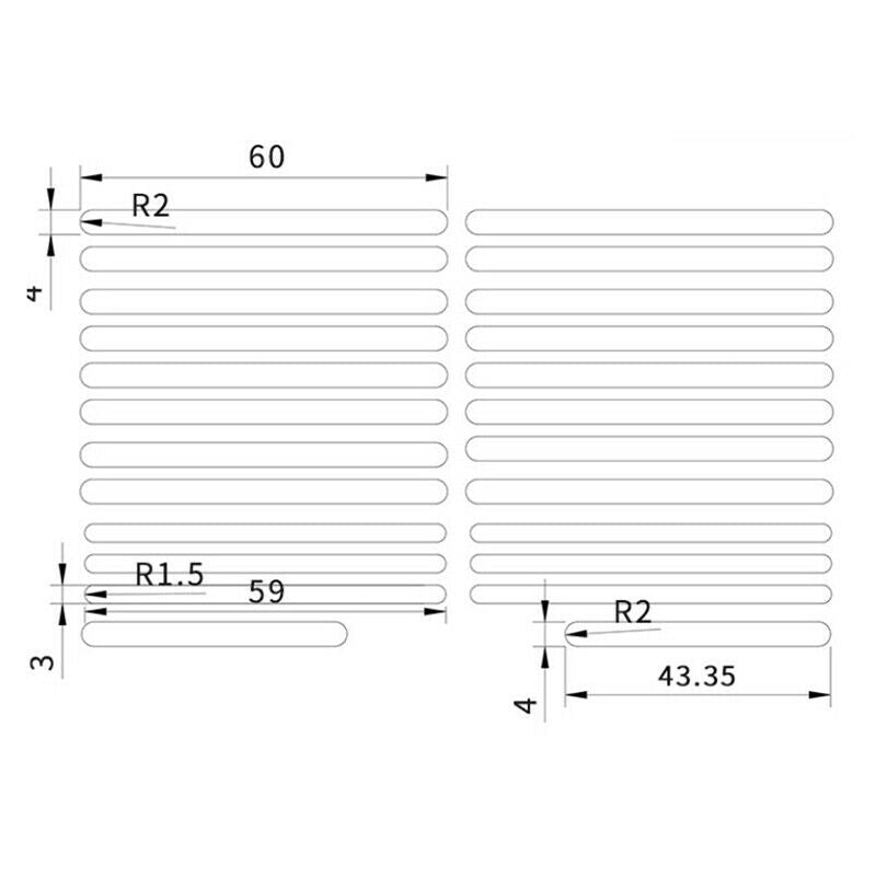 D65 Mechanical keyboard shock absorption cotton sliver Gasket foam D65 Gaske SJ