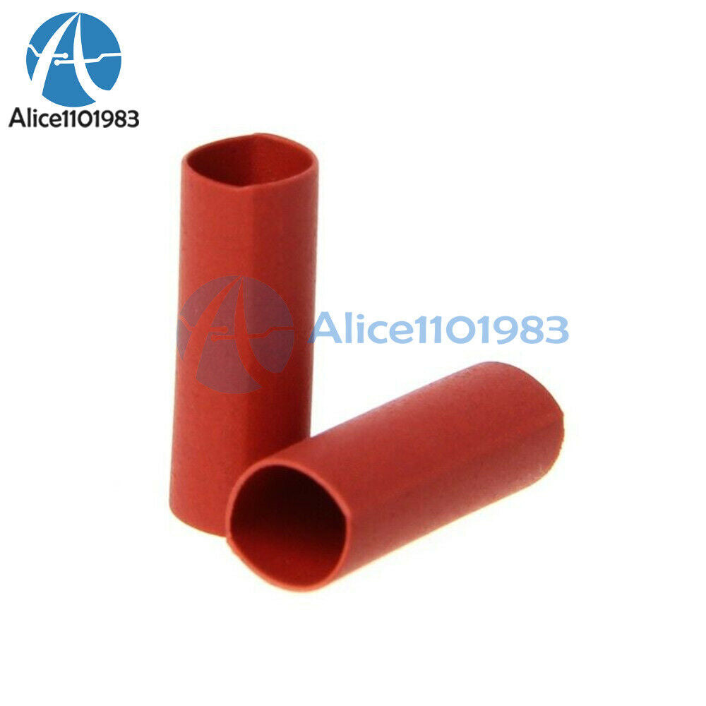 20 Pairs Ultra T-Plug Connectors Deans Style Male Female +Shrink Tube Red Black