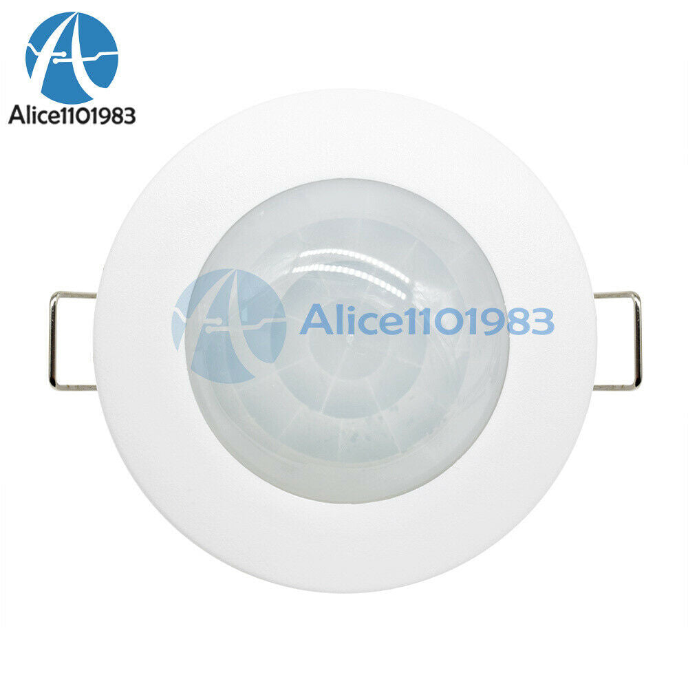 360° Ceiling PIR Infrared Body Motion Sensor Detector Lamp Light Switch 220V