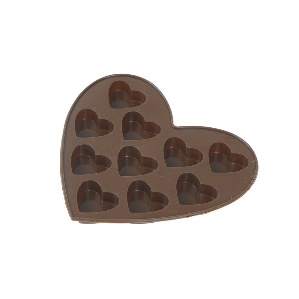 Heart Shape Silicone Cake Mold DIY Chocolate Soap Molds Cake Decorating F.l8