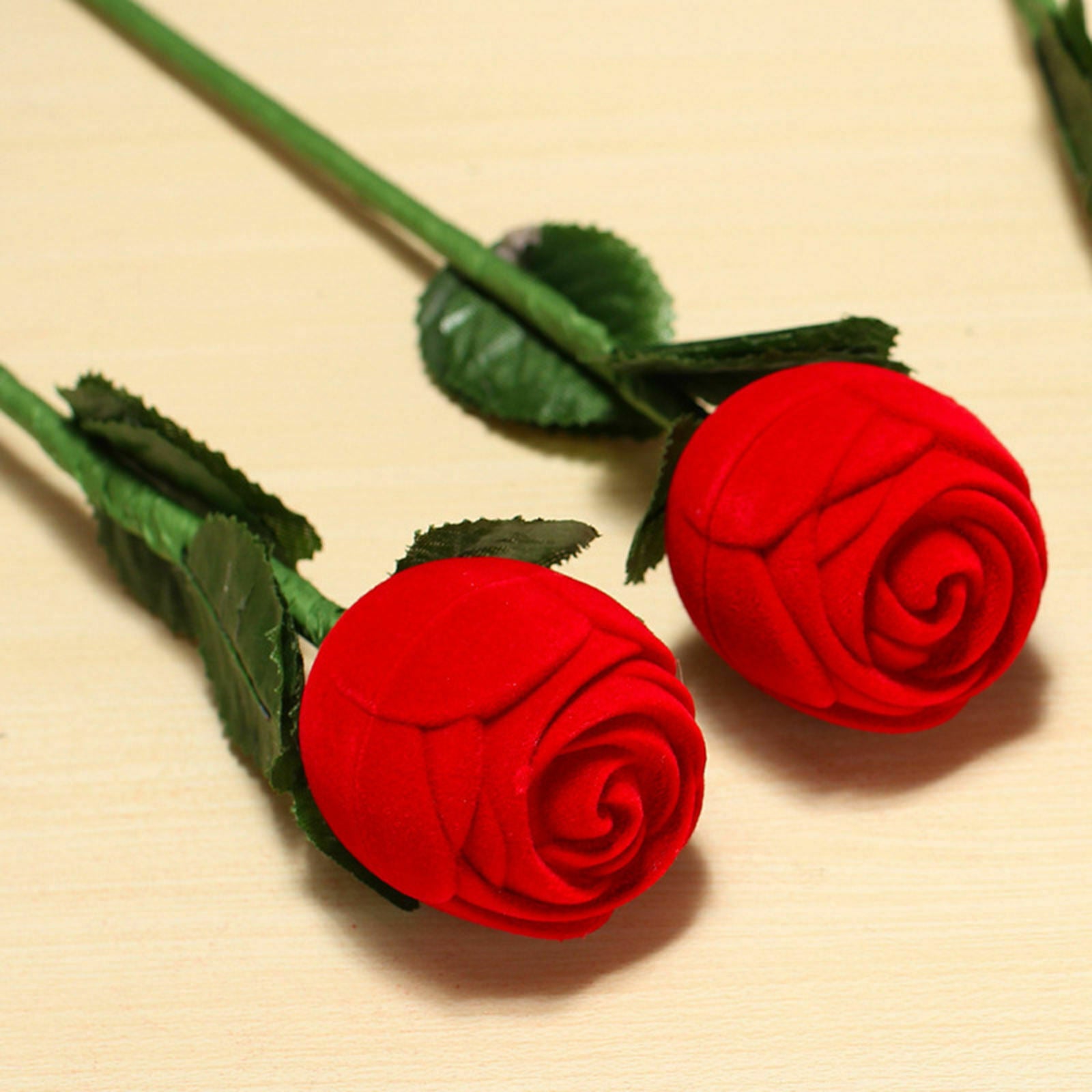 1pcs Rose Shape  Box Valentine's Day Wedding Anniversary for Girlfriend Wife