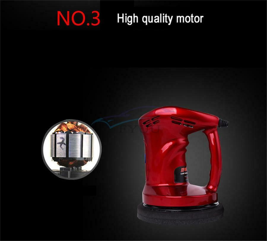 80W 12V 20×15cm Portable Electric Autocar Charger Polishing Waxed Machine Set