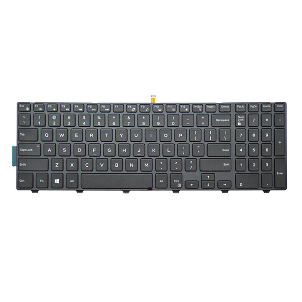 Notebook Keyboard w/ Frame for Inspiron 15-5000 5547 5542 Black US Layout