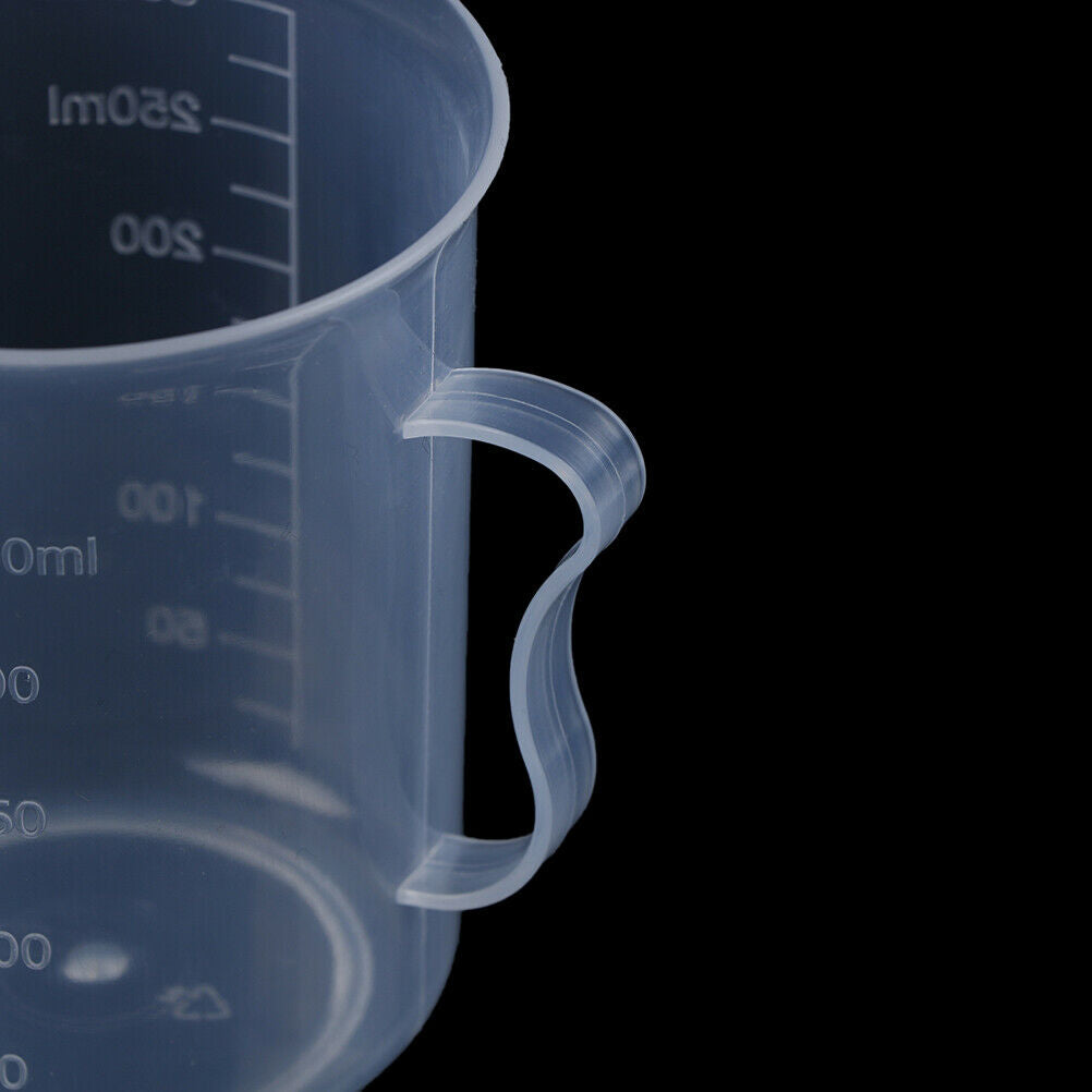 250ML Plastic Measuring Cup Jug Pour Spout Surface Kitche .l8