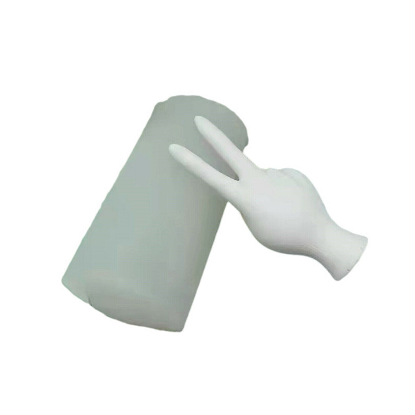 Clear Victory Gesture Silicone Molds Ornaments Handmade V Shaped for DIY