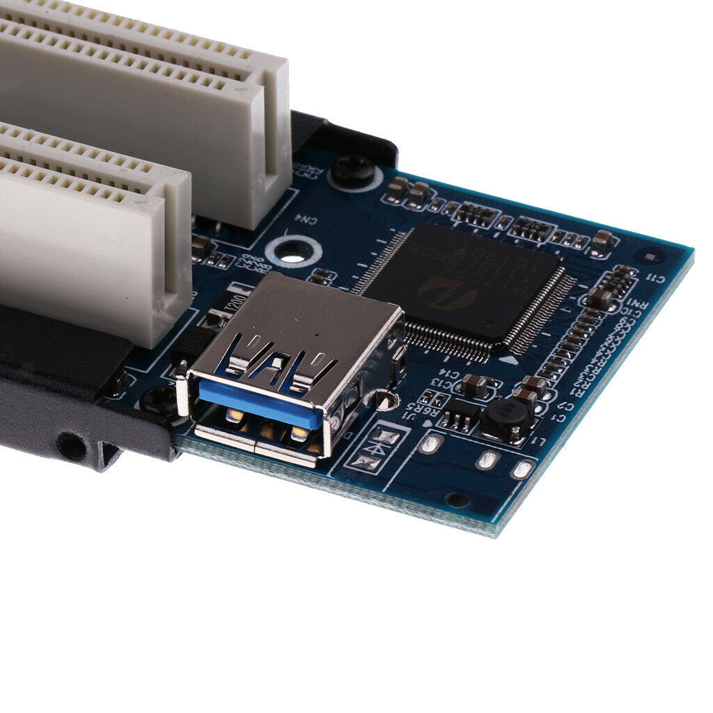 PCI-Express PCI-e to PCI Adapter Card Dual Pci Slot Expansion Add on Cards