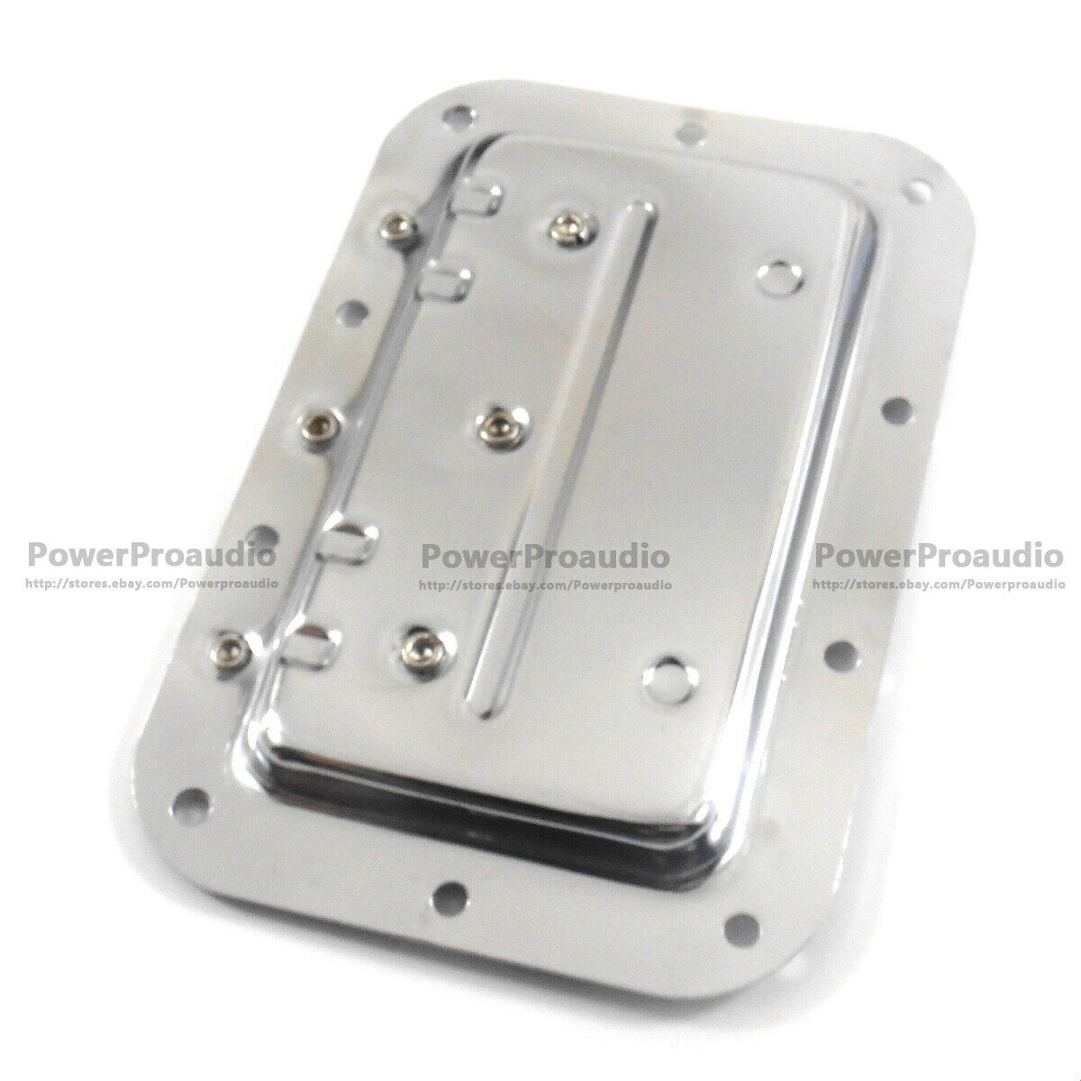 2 Pcs Chrome Recessed Handles For ATA Flight Case Spring Loaded 160mm x 108mm