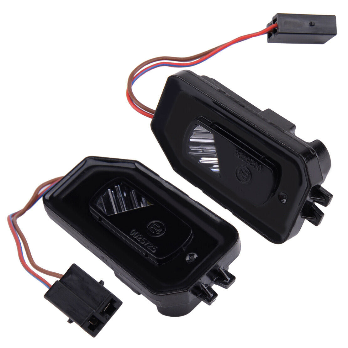 Pair Car LED Side Mirror Puddle Lights Fit For Mercedes Benz W205 C180 C250 C200