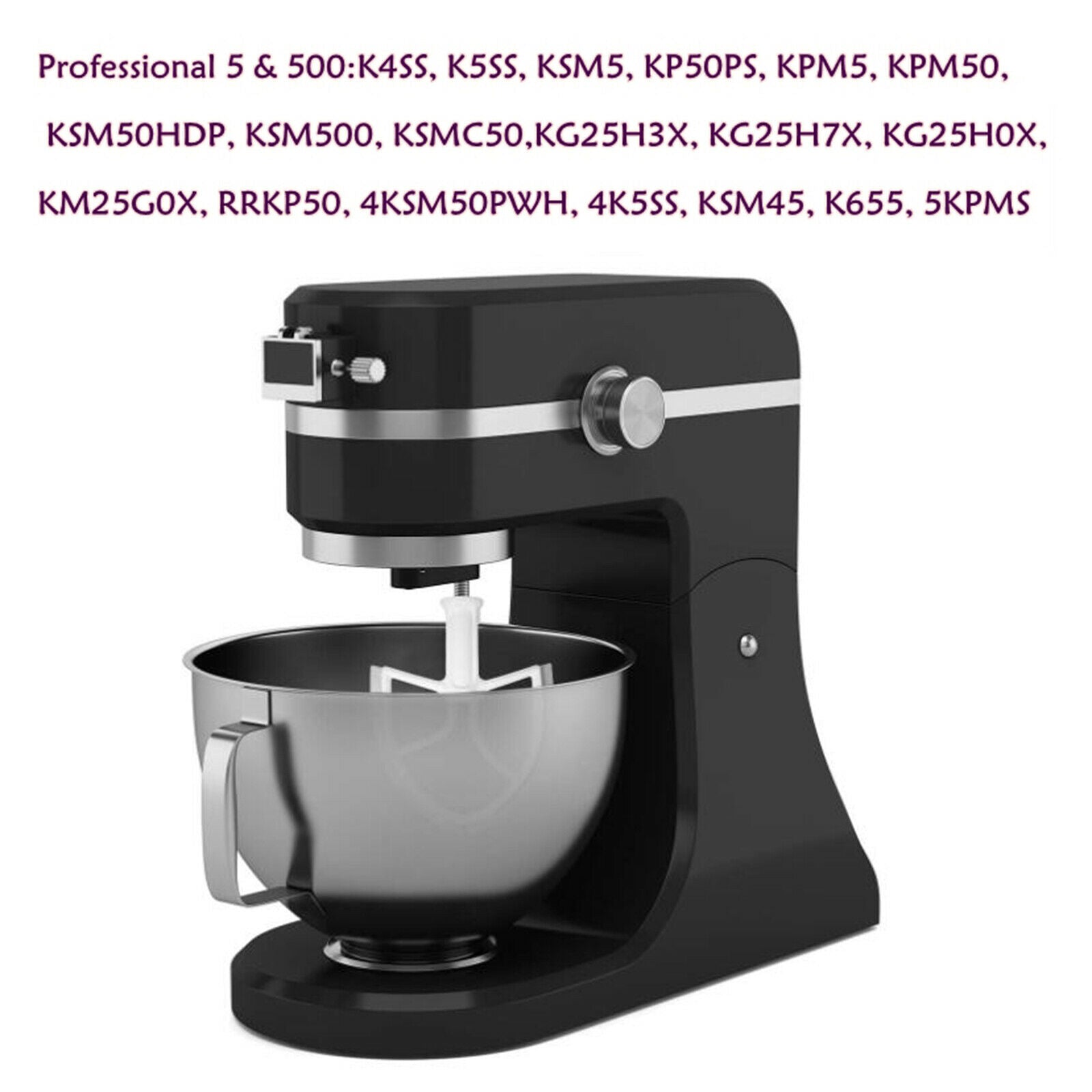 Edge Beater 5 Quart for KitchenAid Tilt-Head Stand Mixer Blade Bowl Scraper