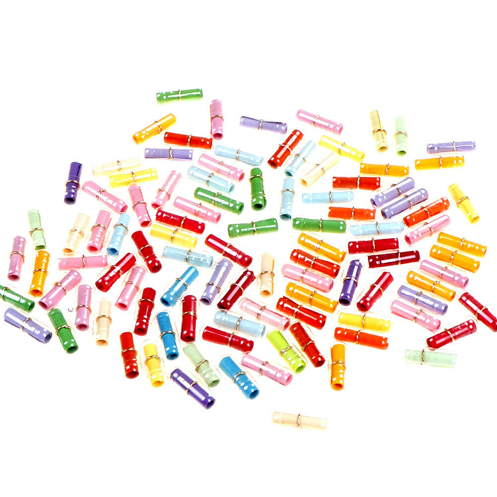 100X Message in a Bottle Capsule Letter Love Friendship Clear Pill for Gi.l8