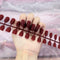 Set of 24 False Nails Nail Tips Natural Long Nails Full Cover Artificial Nails