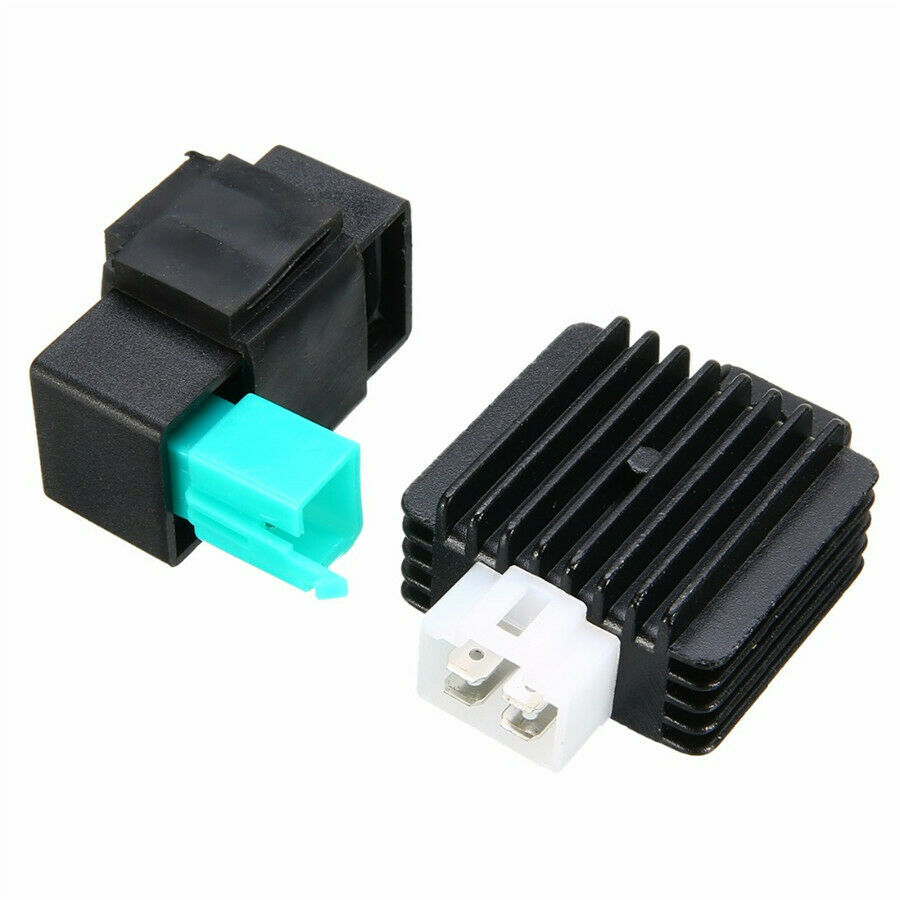 Motorcycle Wire Loom Rectifier Ignition Key Coil CDI Unit Kill Switch Solenoid
