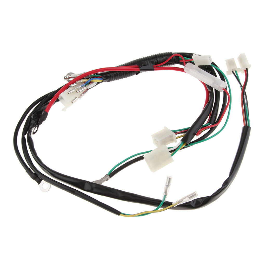 Electric Start Engine Wiring Harness Loom for Trail Quad Dirt Bike ATV Buggy