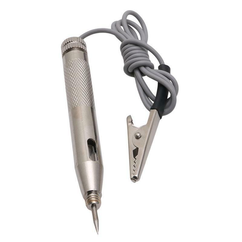 6V 12V 24V Auto Car Motorcycle Circuit Tester Gauge Test Voltmeter Light Hot