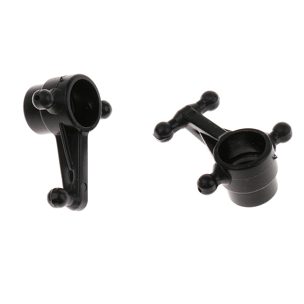 Black Front&Rear Steering Cups for Wltoys K969 K989 P929 1:24 RC Parts