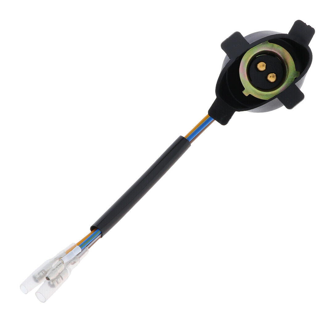 Motorcycle Head Light Bulb Holder Plug Lamp Holder 2 Pins for Mikuni TMX