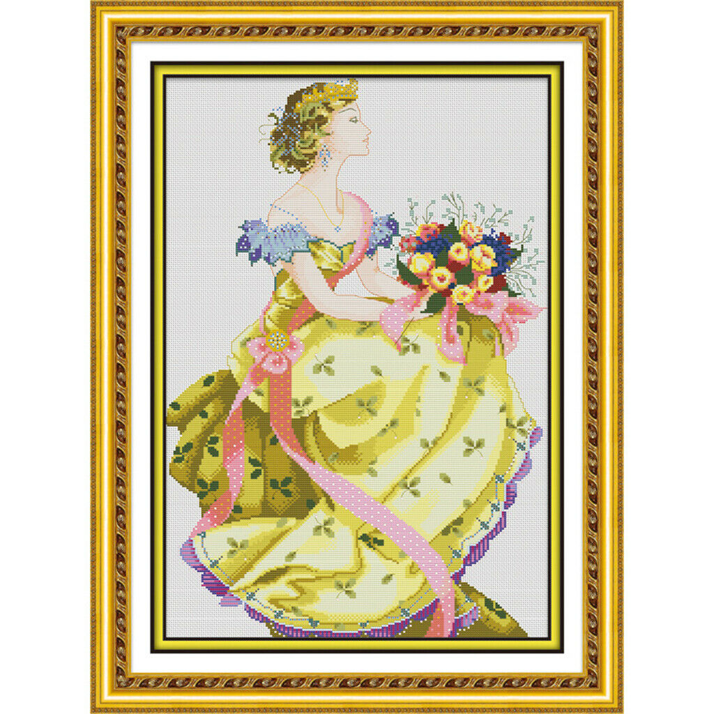 Cross Stitch Embroidery Kit Embroidery Sewing Embroidery Pattern Bride Pattern -