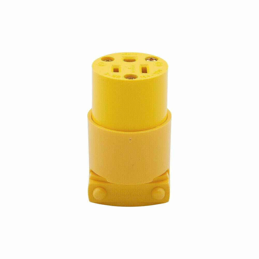 1pcs-COOPER 4887 15A 125V Commercial Grade Thermoplastic Vinyl Connector