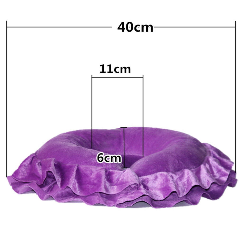 Skin Friendly Flower Shaped Massage Face Cradle Pillow Cushion with Reusable Bed
