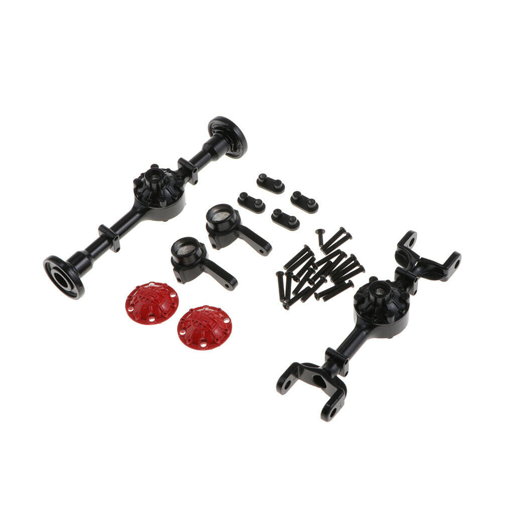 Metal Front and Rear Axle Housing Assembly Kit Spare Parts for WPL