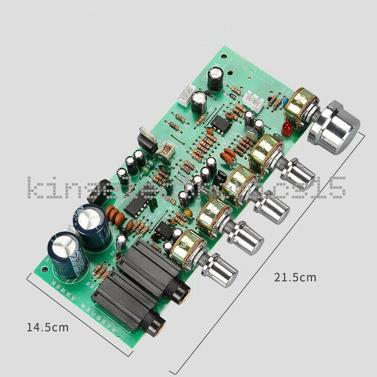 PT2399 Microphone Audio Amplifier Board Karaoke Plate Reverb Preamplifier NEW