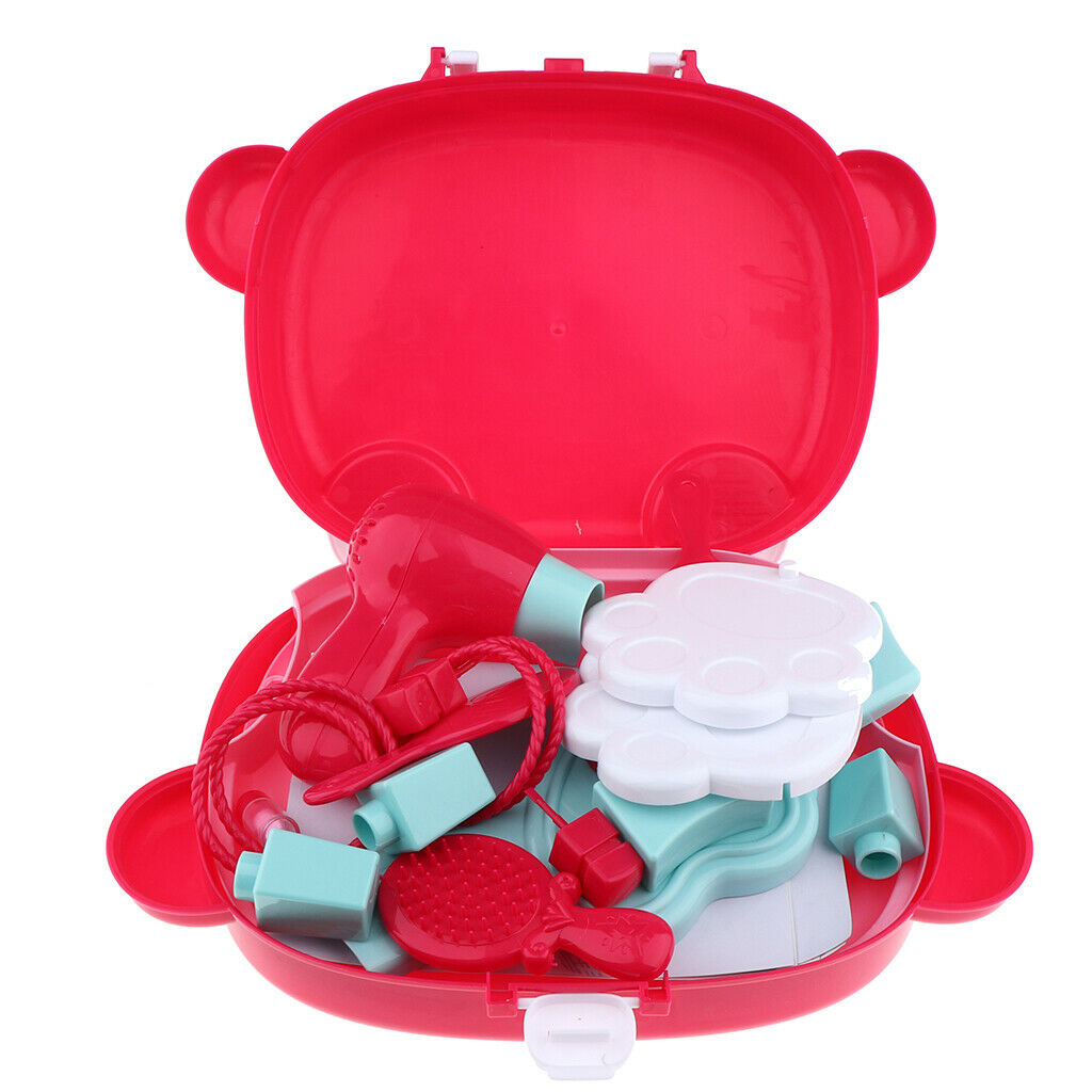 Pretend Play Beauty Playset, Fashion & Makeup Accessories with a Storage