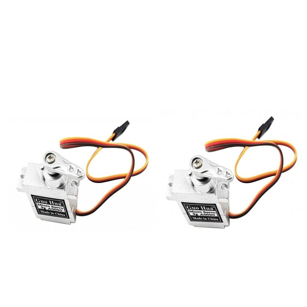 2Pieces 9g Micro Servo Steering Gear for WPL 1/16 4WD RC Crawler Spare Parts