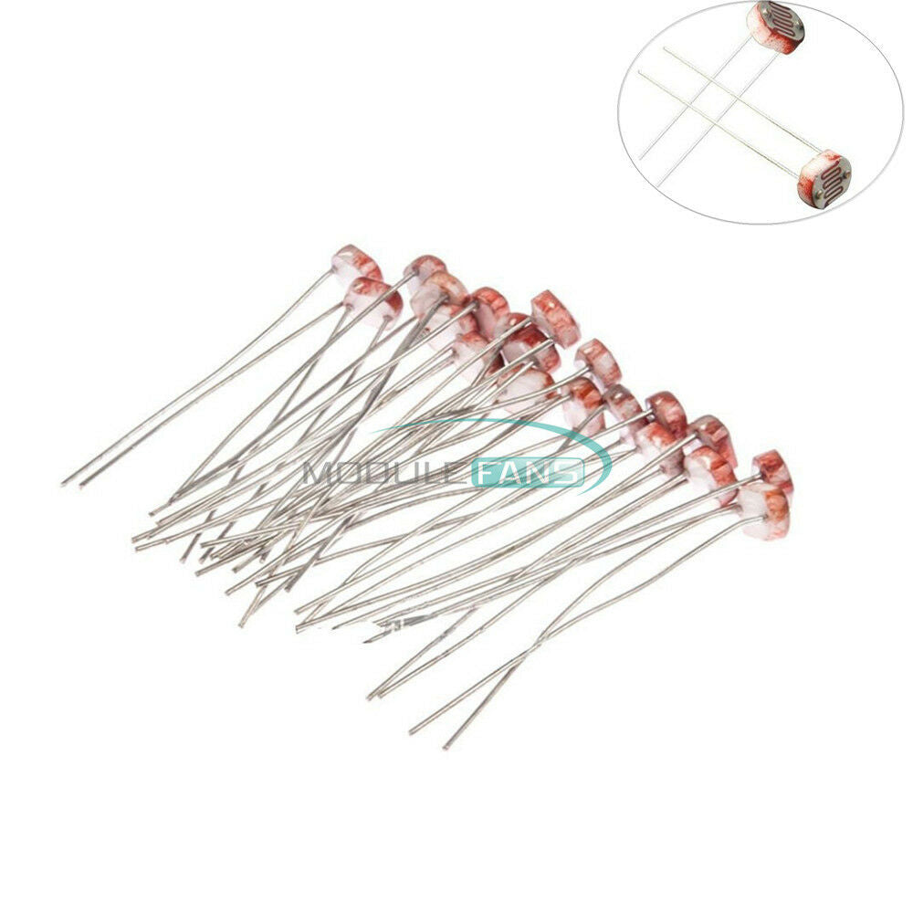 50PCS GL5528 Photo Light Sensitive Resistor Photoresistor Optoresistor 5mm