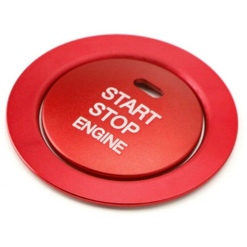 2X(Keyless Engine Push Start Button With/Surrounding  Trim Compatible CompaQ4G2)