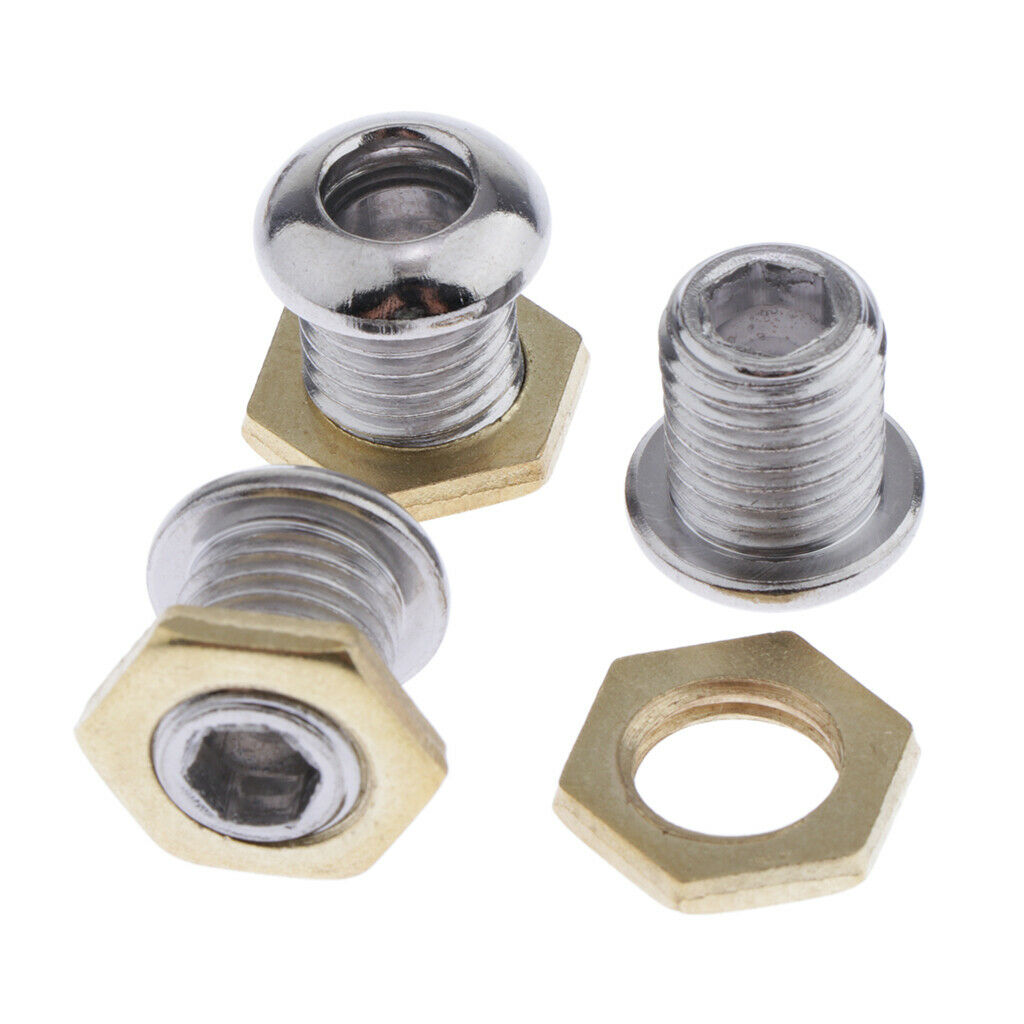 20pcs/pack 1/2" Die Cast Drum Air Vent Part for Bass Tom Snare Kit Build