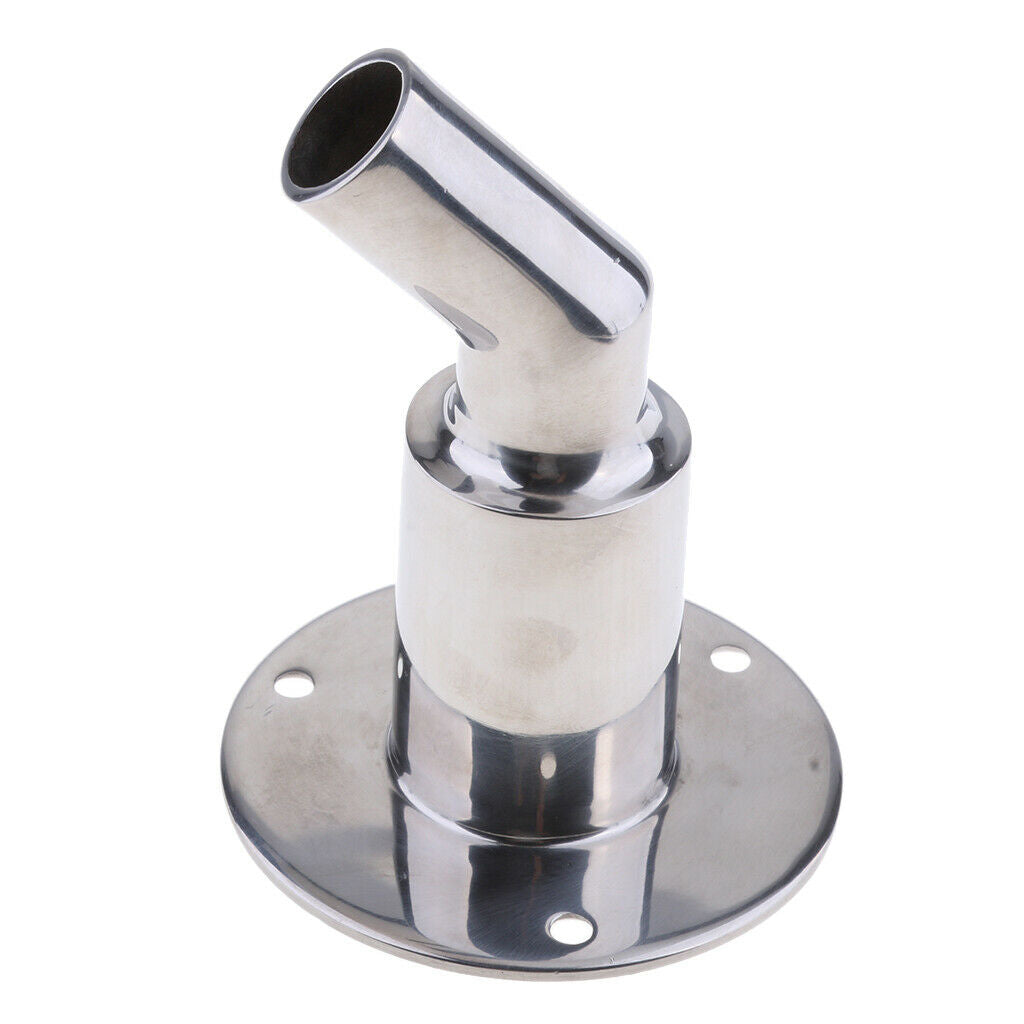 Marine 304 Stainless Steel Thru Hull Plumbing Fitting Adapter for 22mm Hose