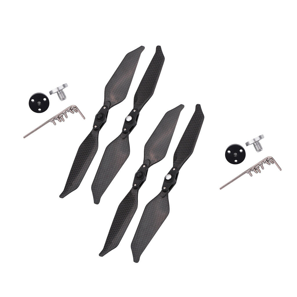 2Pair Full-Carbon Fiber Propeller Prop for DJI Phantom Drone Reduction Noise